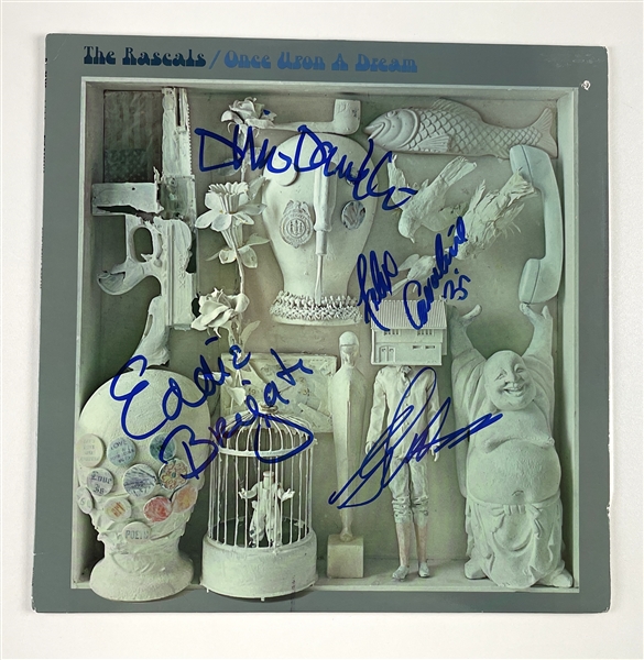 The Rascals Group Signed “Once Upon a Dream” Album Record (4 Sigs) (Third Party Guaranteed) 