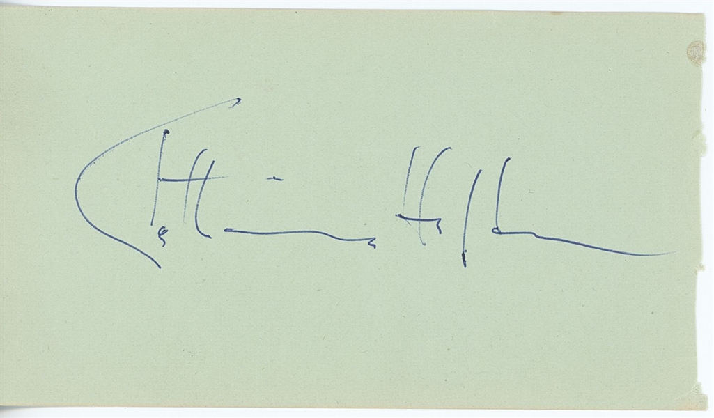 Katherine Hepburn Signature (Beckett/BAS LOA)