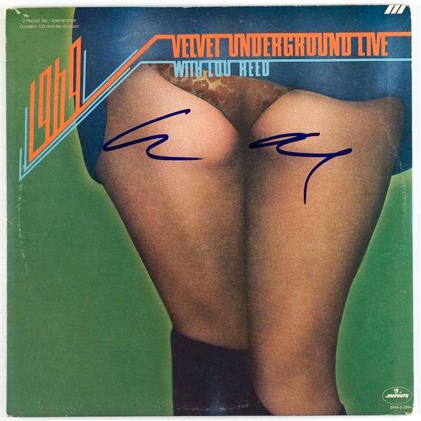 Lou Reed In-Person Signed “1969 Velvet Underground Live With Lou Reed” Record Album (JSA Authentication)