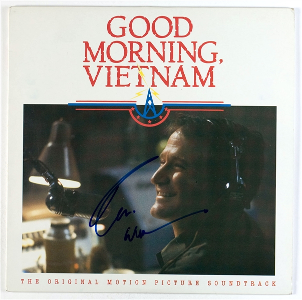 Robin Williams In-Person Signed “Good Morning Vietnam” Movie Soundtrack Album (JSA Authentication)