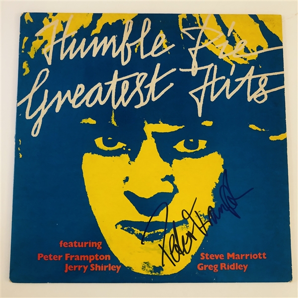 Humble Pie: Peter Frampton In-Person Vintage Signed “Greatest Hits” Album Record (John Brennan Collection) (Beckett/BAS Authentication)