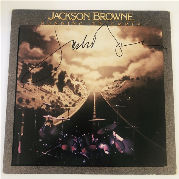 Jackson Browne In-Person Signed “Runnin’ on Empty” Album Record (John Brennan Collection) (Beckett/BAS Authentication)