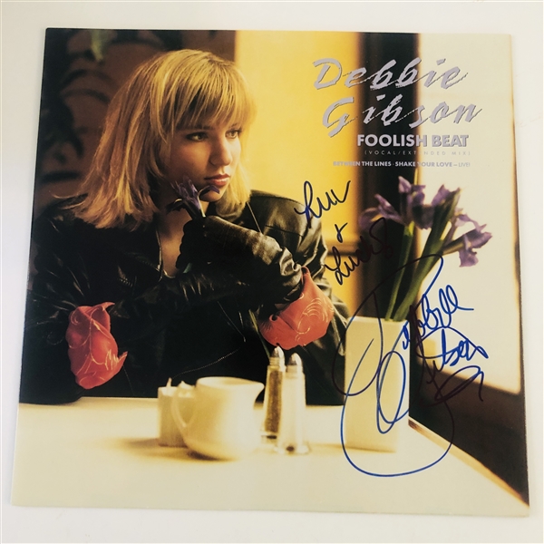 Debbie Gibson In-Person Signed “Foolish Beat” Album Record (John Brennan Collection) (Beckett/BAS Authentication)