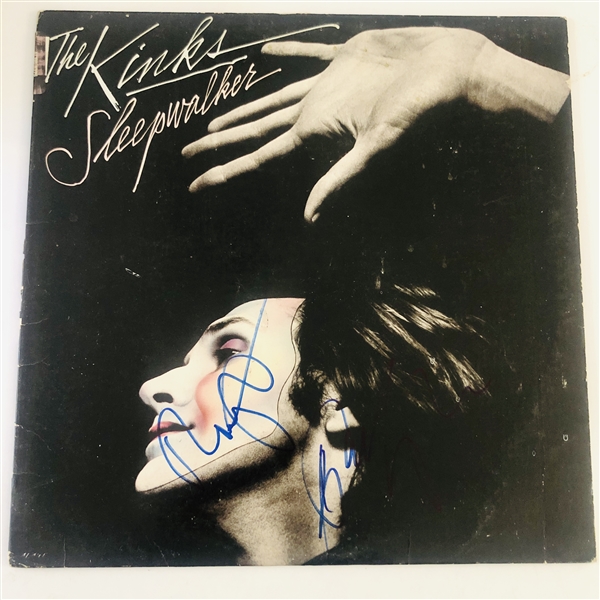 The Kinks In-Person Dual-Signed “Sleepwalker” Album Record (2 Sigs) (John Brennan Collection) (Beckett/BAS Authentication)