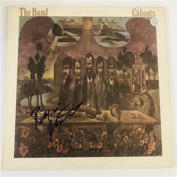 The Band: Robbie Robertson In-Person Signed “Cahoots” Album Record (John Brennan Collection) (Beckett/BAS Authentication)