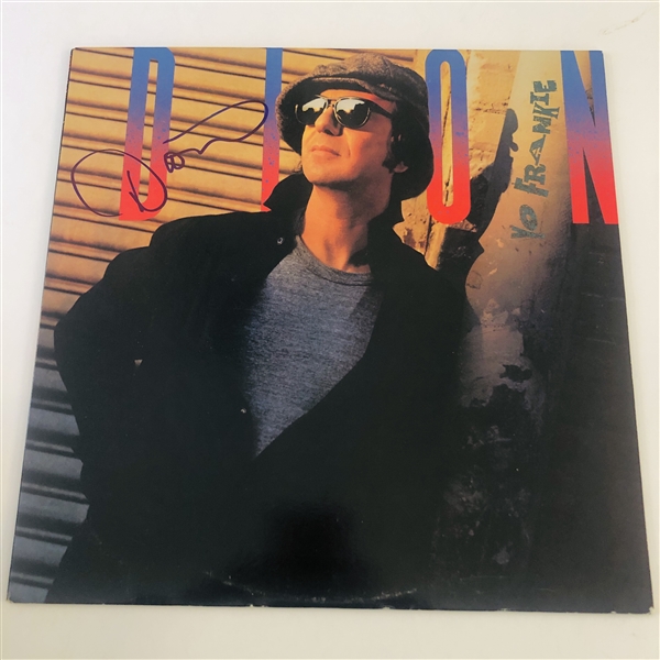 Dion DiMucci In-Person Signed “Yo Frankie” Album Record (John Brennan Collection) (Beckett/BAS Authentication)