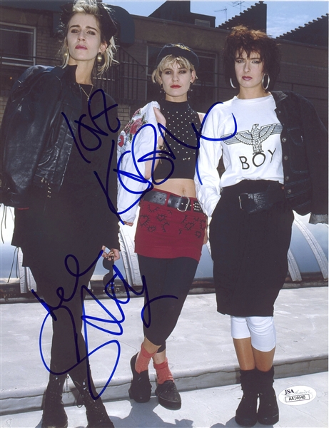Bananarama In-Person Group Signed 11” x 8.5” Photograph (2 Sigs) (John Brennan Collection) (JSA Authentication)