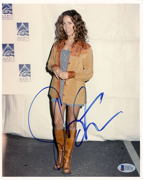 Sheryl Crow In-Person Signed 8” x 10” Photograph (John Brennan Collection) (Beckett/BAS Authentication)