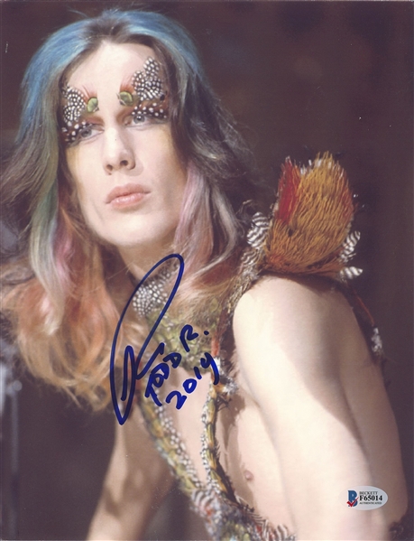Todd Rundgren In-Person Signed 8.5” x 11” Photograph (John Brennan Collection) (Beckett/BAS Authentication)