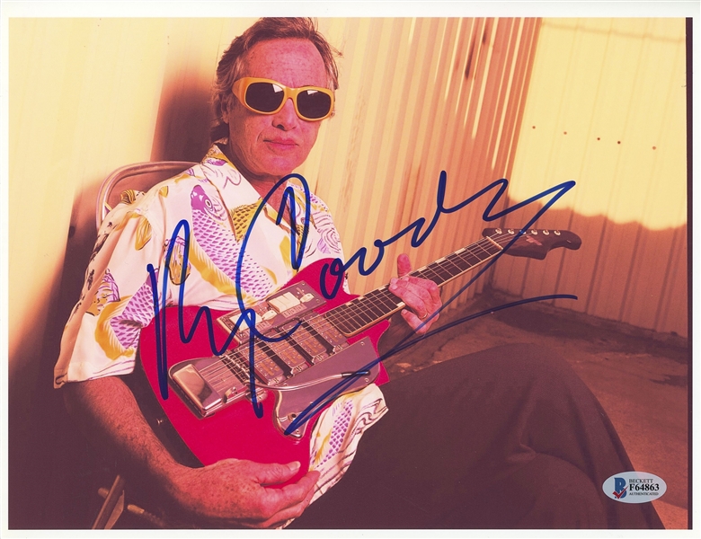 Ry Cooder In-Person Signed 11” x 8.5” Photograph (John Brennan Collection) (Beckett/BAS Authentication)