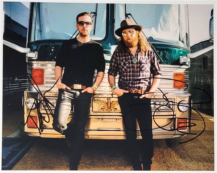 Brothers Osborne Dual-Signed 10” x 8” Photo (2 Sigs) (Third Party Guaranteed) 