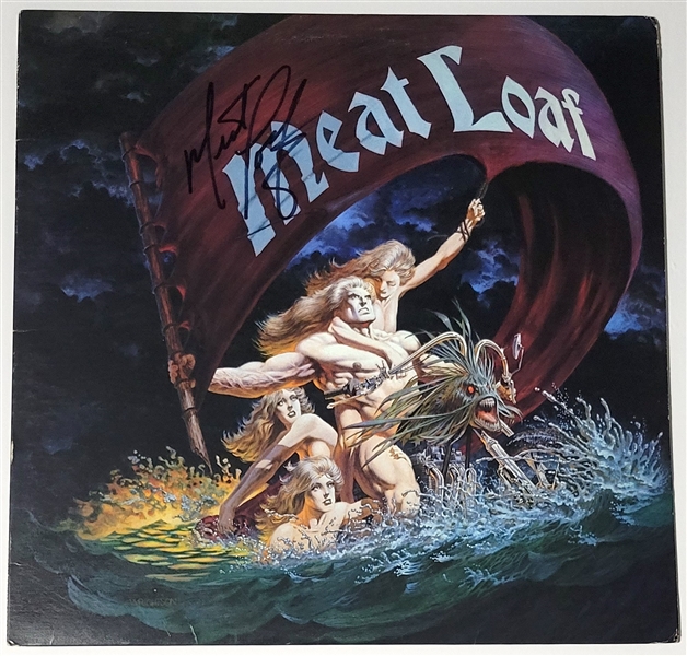 Meat Loaf Signed “Dead Ringer” Record Album (Third Party Guaranteed) 