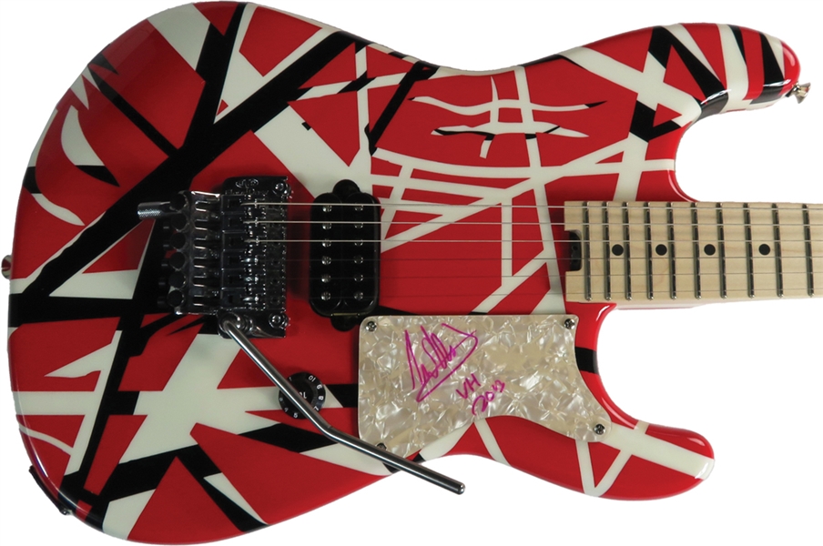 Eddie Van Halen Signed EVH/Fender "Frankenstein" Style Electric Guitar (Beckett/BAS LOA & JSA LOA)