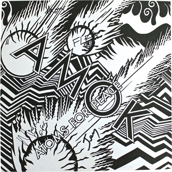 Atoms for Peace Group Signed "Amok" Record Album (4 Sigs)(PSA/DNA LOA)