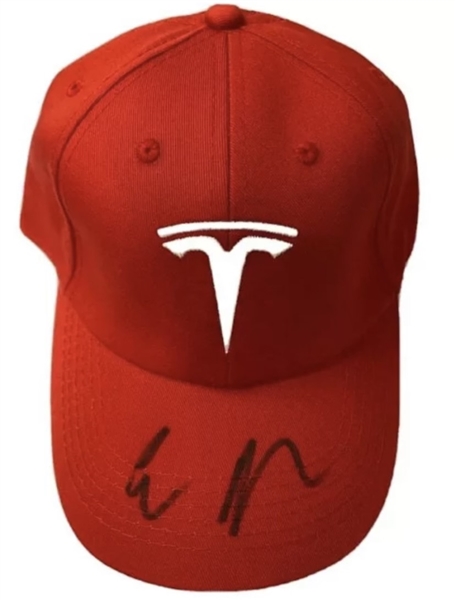 Elon Musk Signed Tesla Model Baseball Cap (ACOA Pre-Certified)
