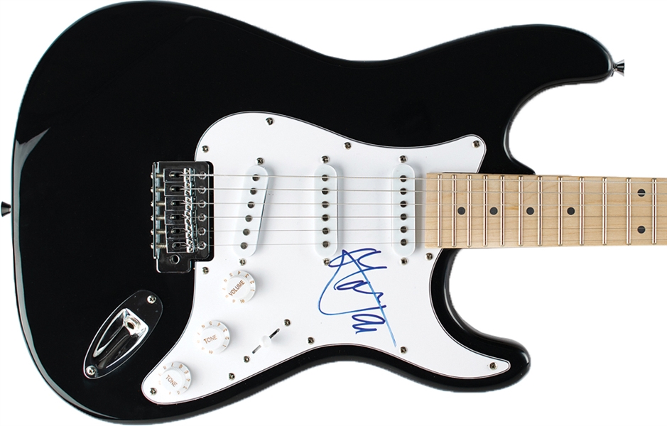 The Rolling Stones: Mick Jagger Signed Squier Stratocaster Electric Guitar (Epperson/REAL LOA)