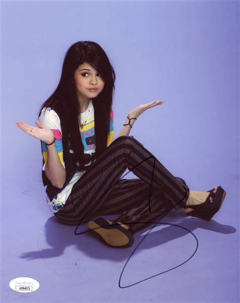 Selena Gomez Signed 8" x 10" Color Photo (JSA COA)
