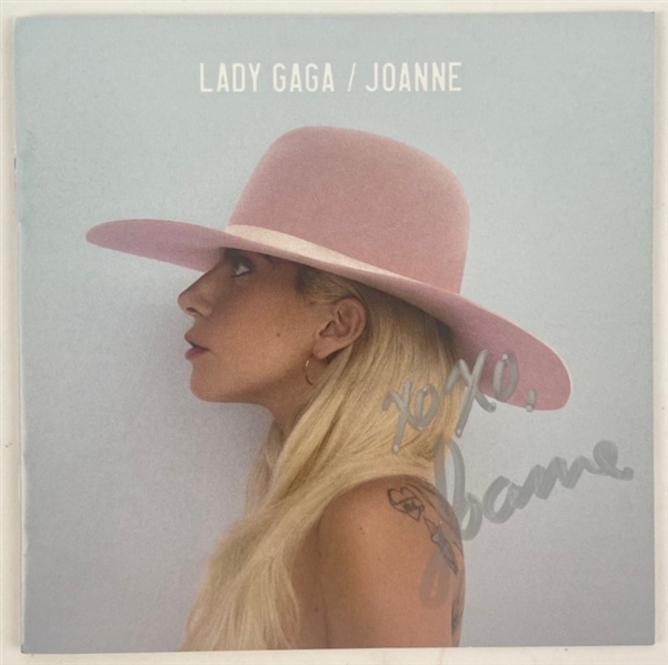 Lady Gaga "Joanne" Signed CD Insert (Third Party Guaranteed)