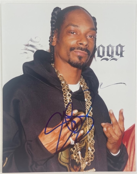 Snoop Dogg In-Person Signed 8" x 10" Photo (Third Party Guaranteed)