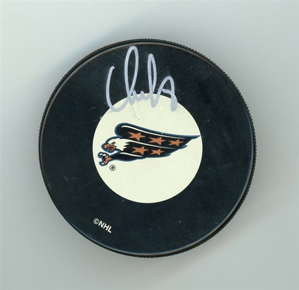 Alexander Ovechkin Signed Washington Capitals Hockey Puck (JSA Sticker Only)