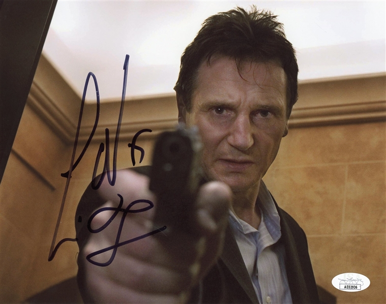 Liam Neeson Signed 8" x 10" Taken Photo (JSA)