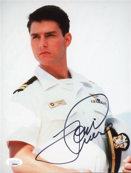 Tom Cruise Signed 8" x 10" "Top Gun" Photo (JSA)