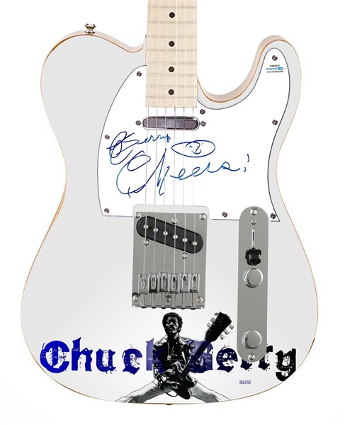 Chuck Berry Signed Electric Guitar (ACOA)