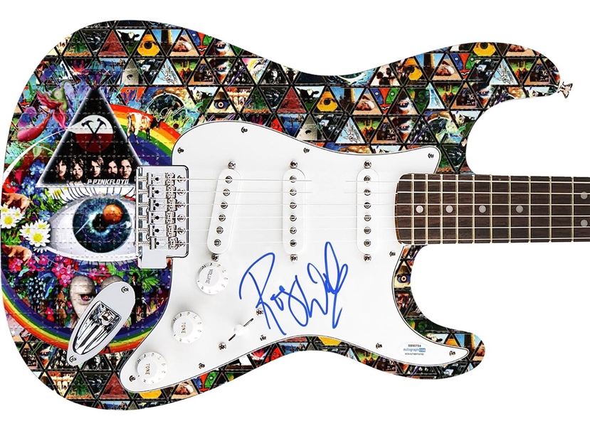 Pink Floyd: Roger Waters Signed Fender Blotter Acid Guitar (ACOA)