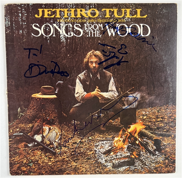 Jethro Tull Group Signed Record Album (Third Party Guaranteed)