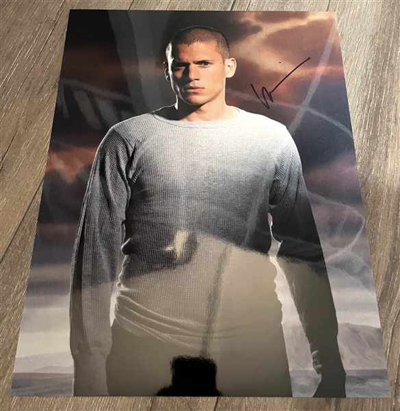 Prison Break: Wentworth Miller Signed 12” x 16” Photo (Third Party Guaranteed)