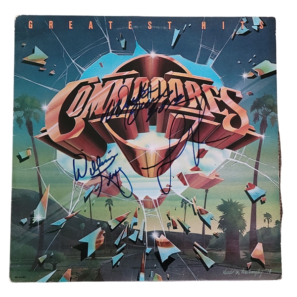 Commodores Signed “Greatest Hits” Album Record (3 Sigs) (JSA Authentication)