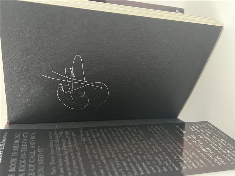 KISS: Gene Simmons Signed “Sex Money Kiss” Book (Third Party Guaranteed)