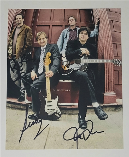 Gin Blossoms In-Person Group Signed 8” x 10” Photo (4 Sigs) (Third Party Guaranteed)