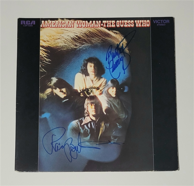 The Guess Who: Burton Cummings & Randy Bachman In-Person Signed “American Idiot” Album Record (Third Party Guaranteed)