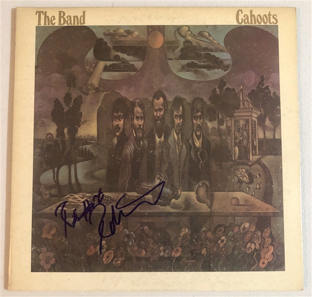 The Band: Robbie Robertson Signed “Cahoots” Album Record (Beckett/BAS Authentication)  