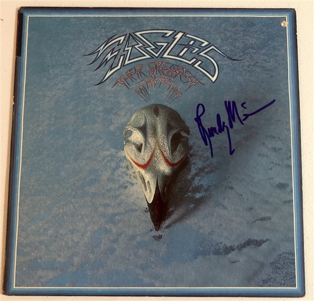 Eagles: Randy Meisner Signed “Greatest Hits” Album Record (Beckett/BAS Authentication)  