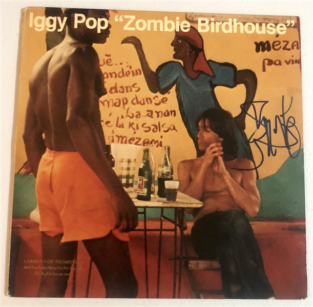 Iggy Pop Signed “Zombie Birdhouse” Album Record (Beckett/BAS Authentication)  