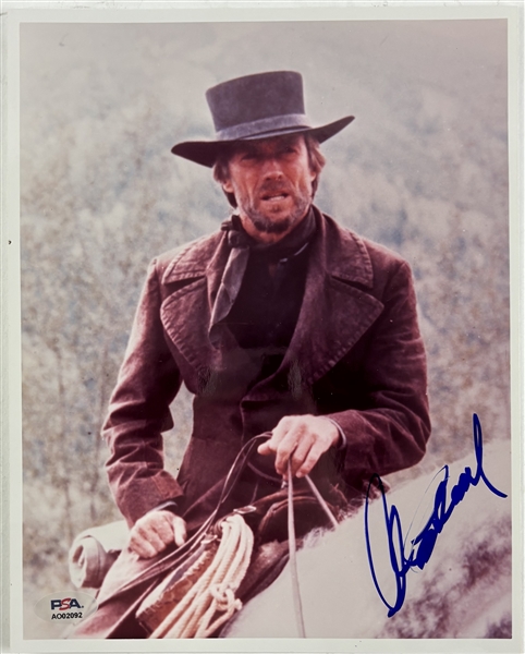 Clint Eastwood Signed 8" x 10" Pale Rider Photograph (PSA/DNA LOA)
