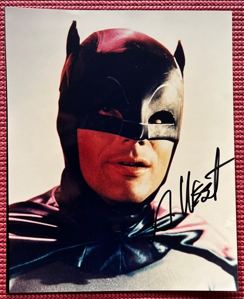 Adam West Signed 8" x 10" Vintage Batman Photograph (JSA COA)