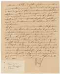 Napoleon Signed Letter to Minister of War for Supplies to Portugal & Army Reserve (Beckett/BAS LOA)