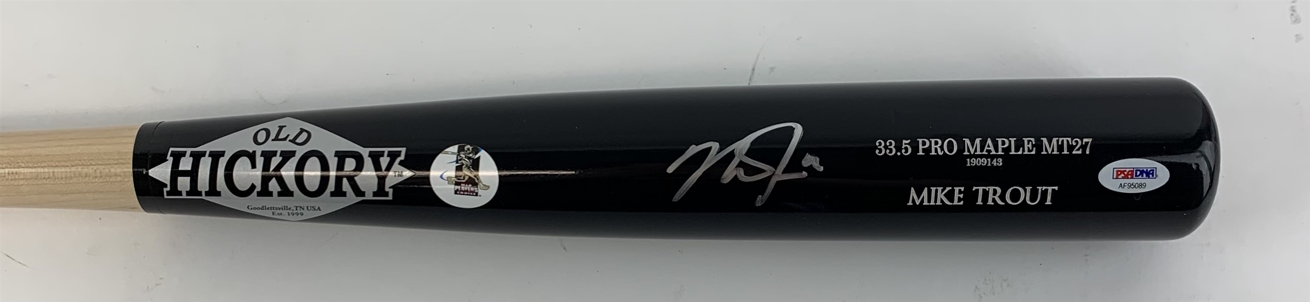 Mike Trout Signed Old Hickory Game Model Bat (PSA/DNA)