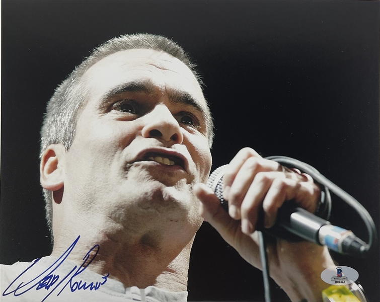 Henry Rollins Signed 8" x 10" Photo (Beckett/BAS)