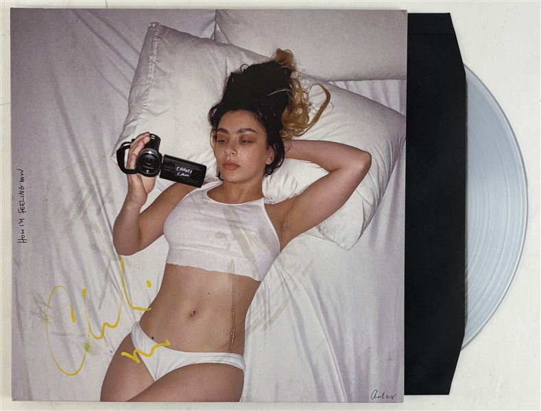 Charli XCX Signed "How Im Feeling Now" Album Cover (Beckett/BAS)