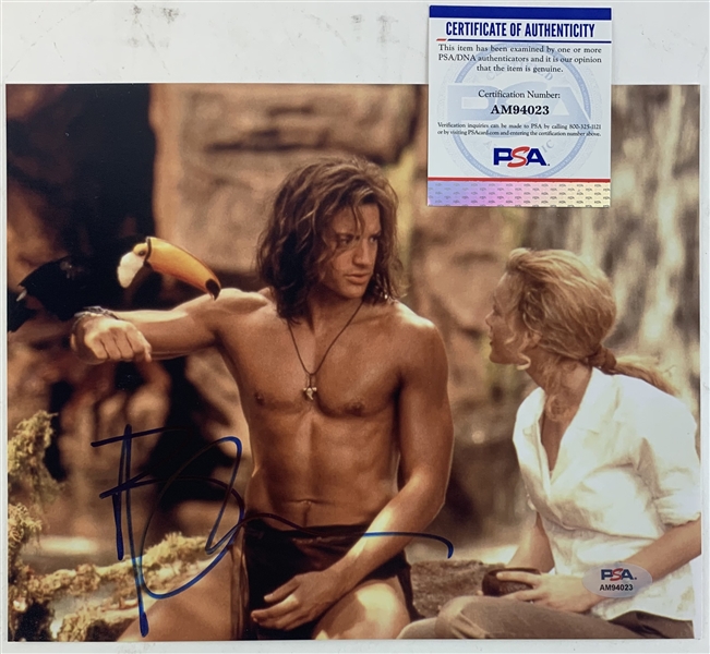 Brendan Fraser Signed 8" x 10" George Of The Jungle Photo (PSA/DNA)