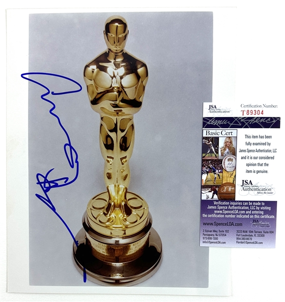 Anthony Hopkins Signed 8" x 10" Color Photo fo the Academy Award (JSA COA)