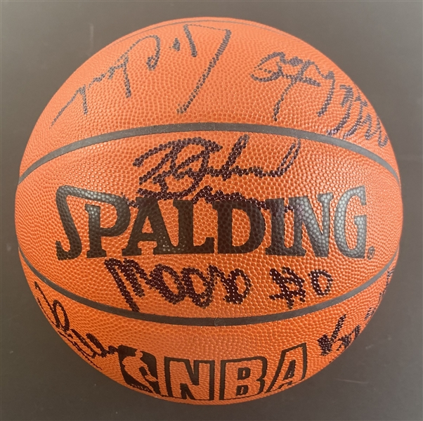 Phoenix Suns Multi-Signed 1992-1993 Western Conference Champions Basketball w/ Barkley, Chambers, & More! (11 Sigs)(Third Party Guaranteed)