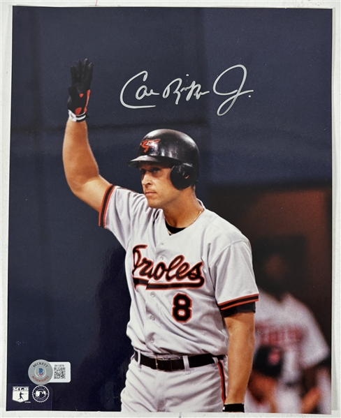 Cal Ripken Jr. Signed 8" x 10" Orioles Photo (Beckett/BAS)