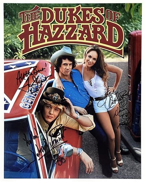 Dukes of Hazzard Cast IN-PERSON Signed 11x14 Photo #3 * Signed Nov 12, 2023 (Third Party Guarantee)