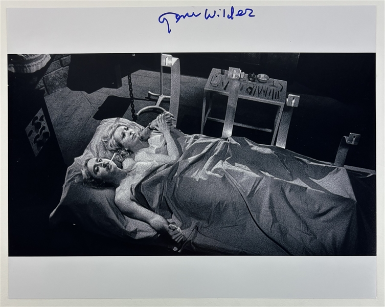 Gene Wilder Signed 11" x 14" Young Frankenstein Photo (PSA/DNA LOA)