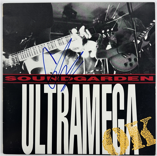 Soundgarden: Chris Cornell Signed "Ultramega OK" Record Album Cover (Epperson/REAL LOA)